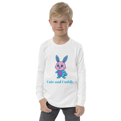 Youth long sleeve tee-Always Blessed Print