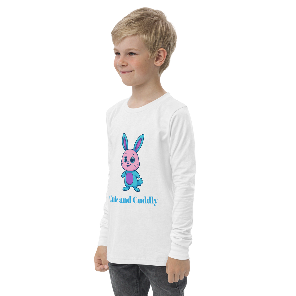 Youth long sleeve tee-Always Blessed Print