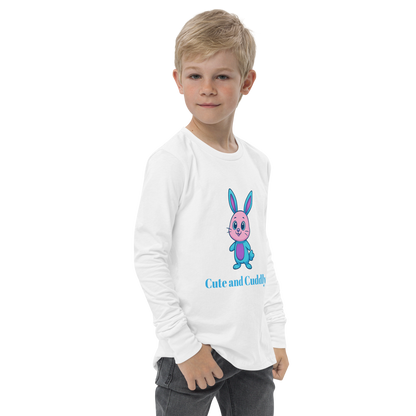 Youth long sleeve tee-Always Blessed Print